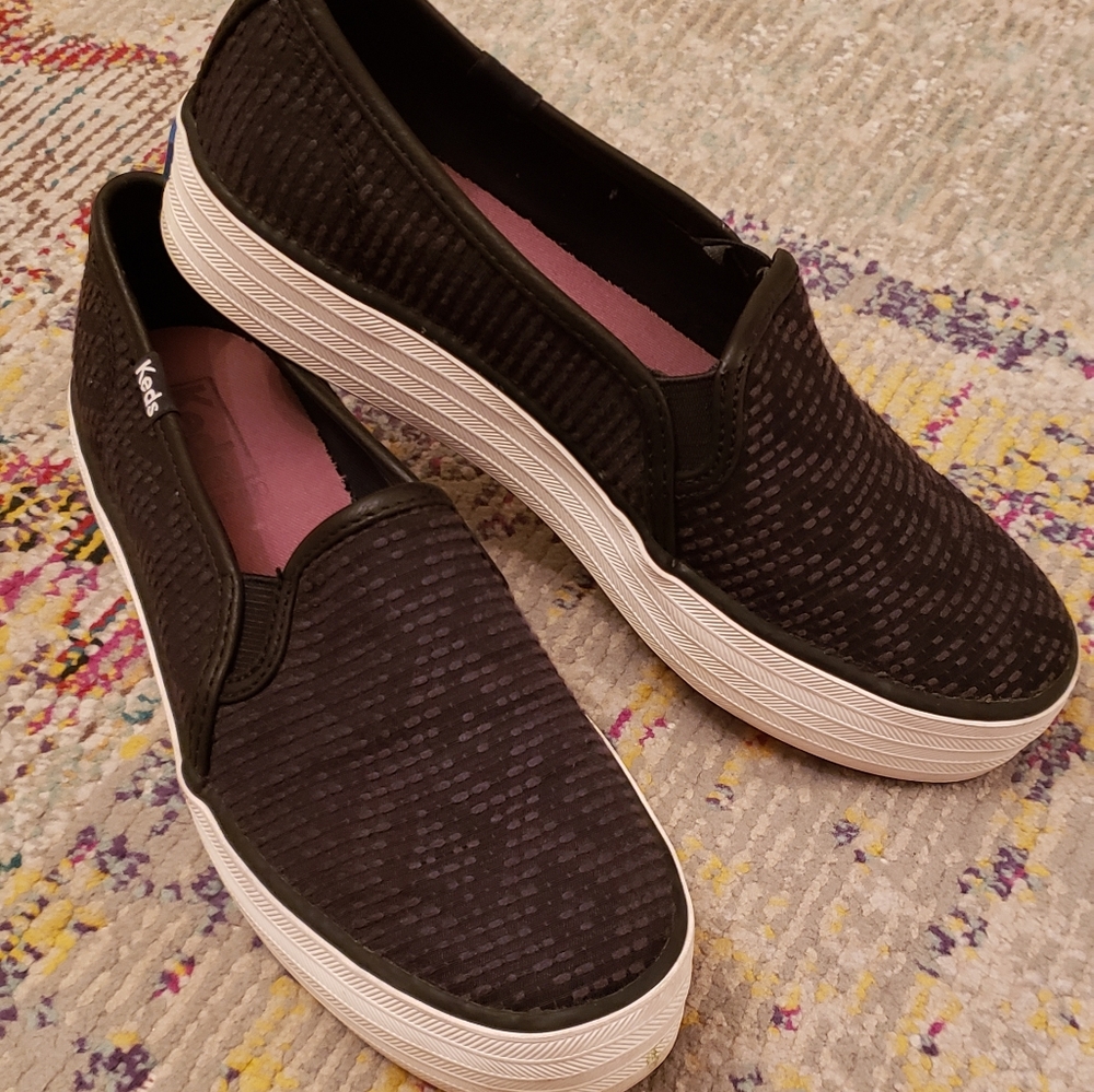 Keds triple decker slip on sneakers